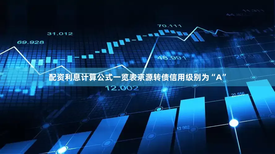 配资利息计算公式一览表京源转债信用级别为“A”